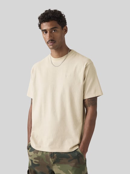 Levi's® regular fit T-shirt van katoen Beige - 1