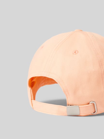 OH APRIL Baseballpet met labelstitching Zalm - 4