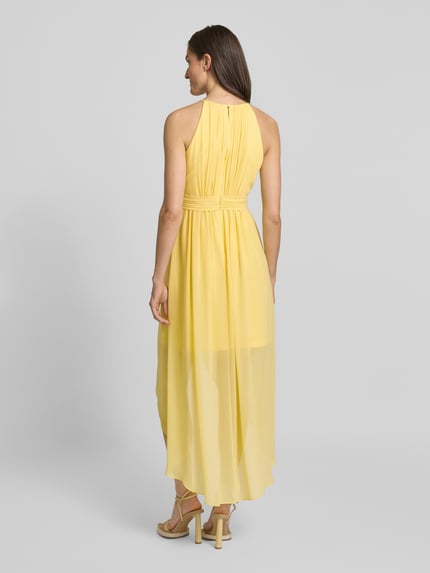 Jake*s Cocktail Cocktailkleid mit Raffungen GELB 5