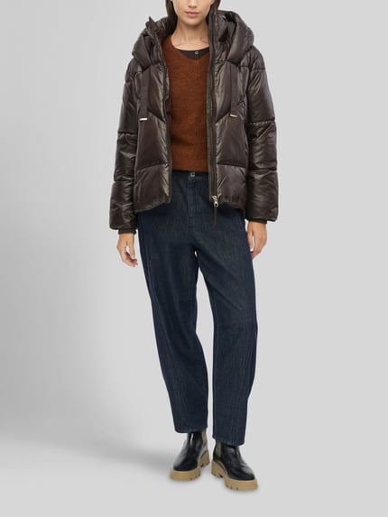 s.Oliver RED LABEL Pufferjacke mit Kapuze Modell '2187773' Schoko 1