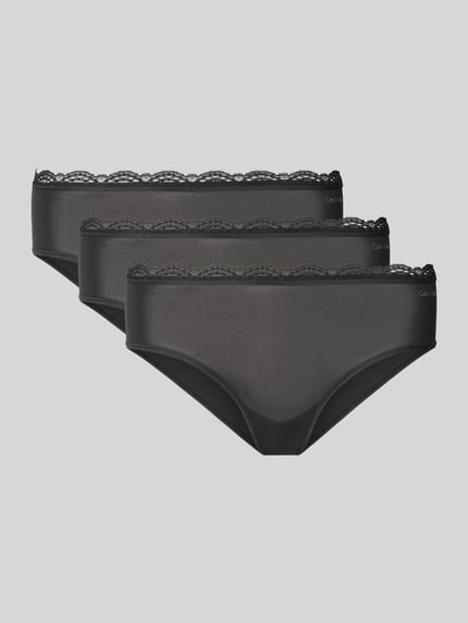 Calvin Klein Underwear Figi z nadrukiem z logo Czarny 1