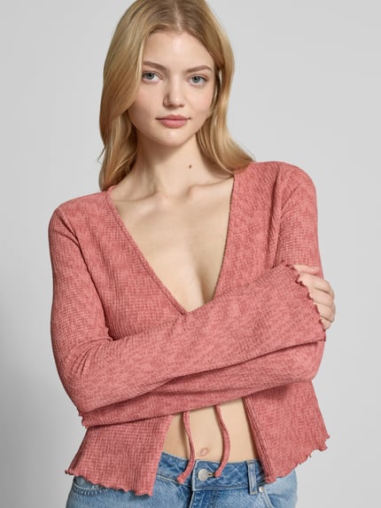 ONLY Shaped Fit Cardigan Modell 'LISSY' Rosa 3