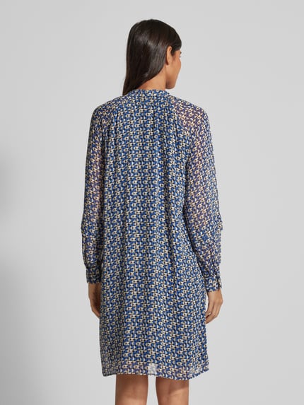 COMMA Knielanges Kleid mit Schleifen-Detail Royal 5