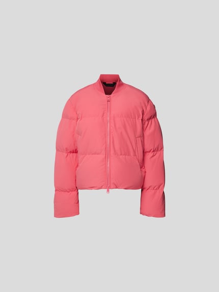 Diesel Gewatteerd jack met trompetmouwen Felroze - 2