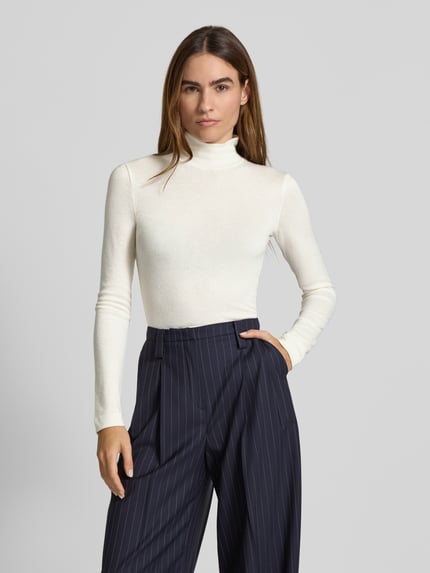 GUESS Longsleeve mit Stehkragen Modell 'ANITA' Ecru 4