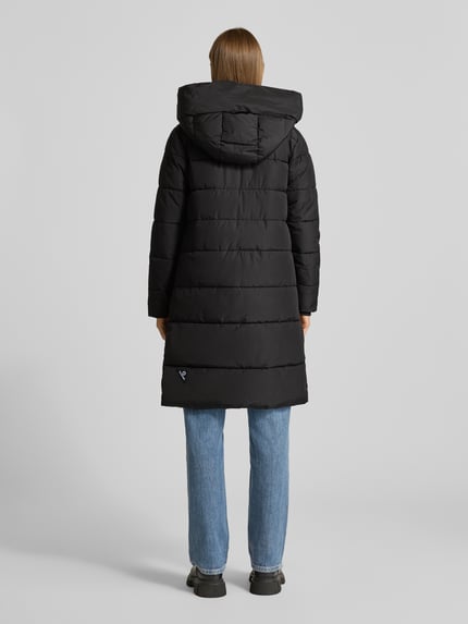 khujo Puffer Jacket mit Kapuze Modell 'Jilias' Black 5