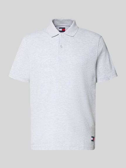 Regular Fit Poloshirt aus reiner Baumwolle Shop The Look MANNEQUINE