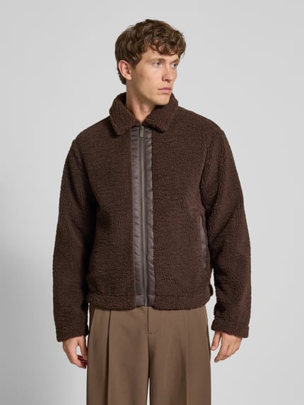 Jake*s Studio Men Jack met teddybont Chocoladebruin - 4