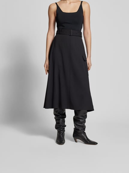 Joseph Midirok van zuivere viscose Zwart - 4