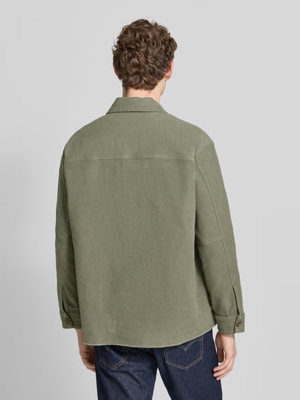 DRYKORN Hemdjacke mit Knopfleiste Modell 'DIARD' Schilf 5