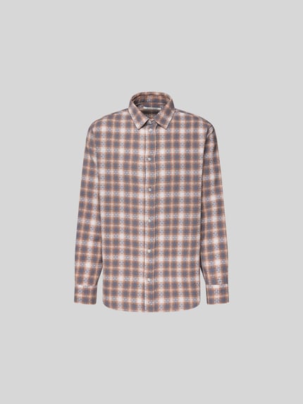 Wood Wood Relaxed fit vrijetijdsoverhemd met knoopsluiting Lichtgrijs - 2
