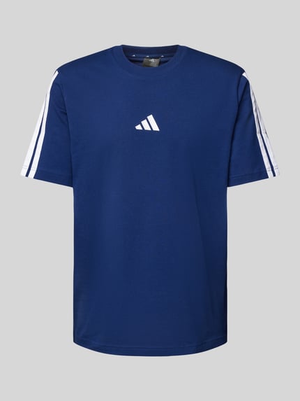 adidas Sportswear T-Shirt mit Label-Print Marine 2