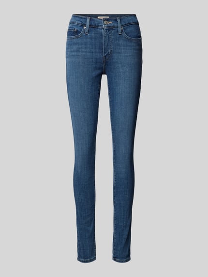 Levi's® 300 Skinny Fit Jeans mit Label-Patch '311™ SHAPING SKINNY' Blau 2