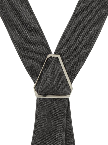 Willen Hosenträger in X-Form Black 2