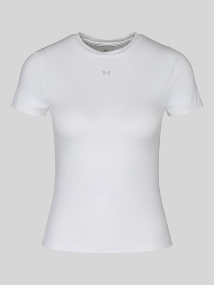 Under Armour Regular Fit Sport-T-Shirt mit Logo-Print  Weiss 2