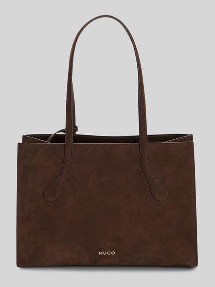 HUGO Henkeltasche mit herausnehmbarer Pouch Dunkelbraun 2