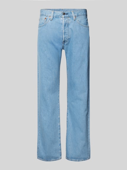 Levi's® Jeansy o kroju wide leg model '501®' Jeansowy niebieski 2