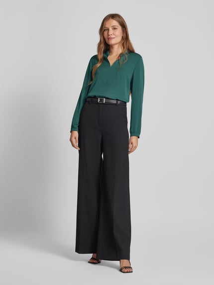 Marc Cain Blouse met tuniekkraag Donkergroen - 1