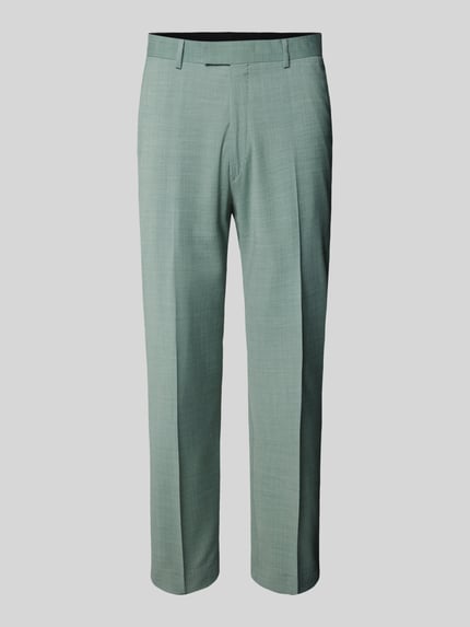 Tiger of Sweden Regular fit pantalon met wol model 'Tenuta' Mintgroen - 2