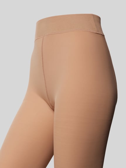MAGIC Bodyfashion Rajstopy termiczne z wysokim stanem model ‘MAGIC TIGHTS’ Beżowy 2