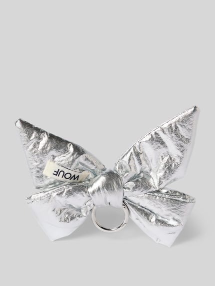 WOUF Charm in Schleifen-Optik Modell 'Silver' Silber 2