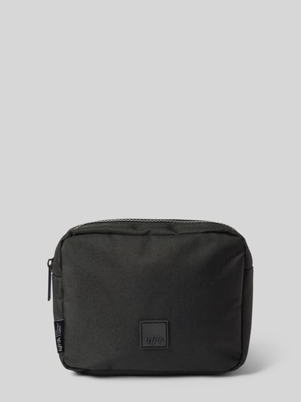 Lefrik Bauchtasche mit Label-Patch Modell 'REEF' BLACK 2