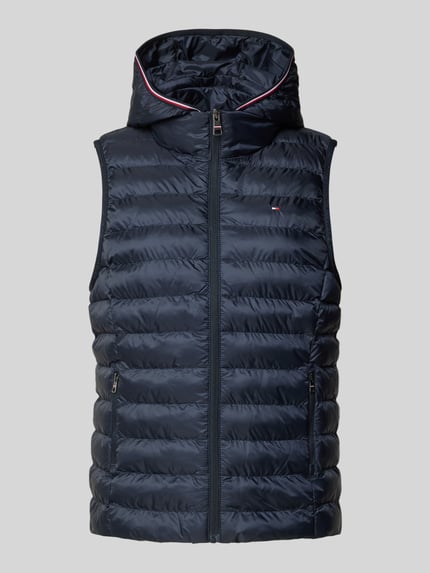 Tommy Hilfiger Bodywarmer met capuchon Marineblauw - 2
