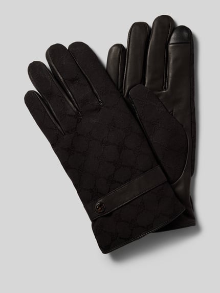 JOOP! COLLECTION Handschuhe aus reiner Wolle Black 1
