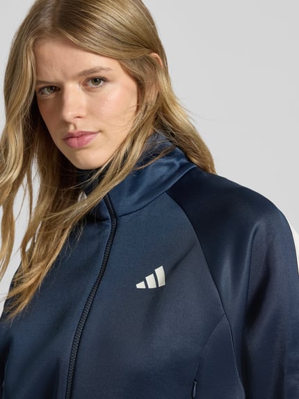 adidas Sportswear Trainingsjacke mit Stehkragen und Reißverschluss Dunkelblau 3