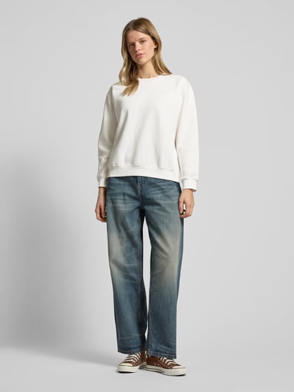 Levi's® Oversized sweatshirt met labelpatch Offwhite - 1
