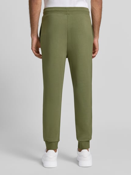 HUGO Regular Fit Jogginghose aus reiner Baumwolle Modell 'Dayote232' Khaki 5