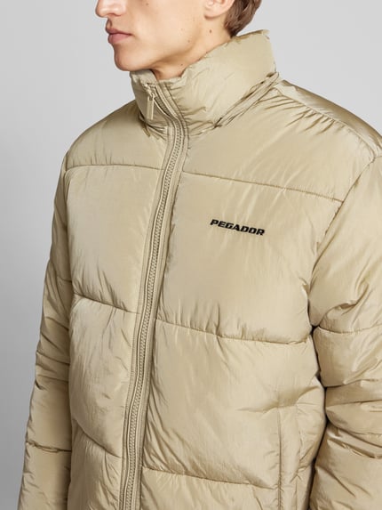 PEGADOR Steppjacke mit Stehkragen Modell 'MARTEN' Beige 3
