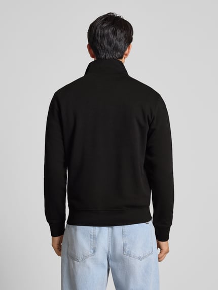 JACK & JONES Troyer mit Troyer-Kragen Modell 'SOHO' BLACK 5