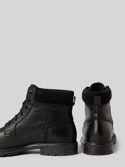 JACK & JONES Schnürstiefel mit Logo-Prägung Modell 'CRANFIELD' Black 2