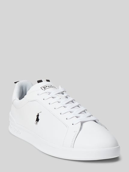 Polo Ralph Lauren sneakers van echt leer met logodetails Wit - 2