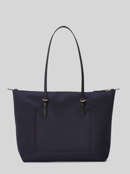 Lauren Ralph Lauren Torebka do ręki z detal z logo Ciemnoniebieski 5