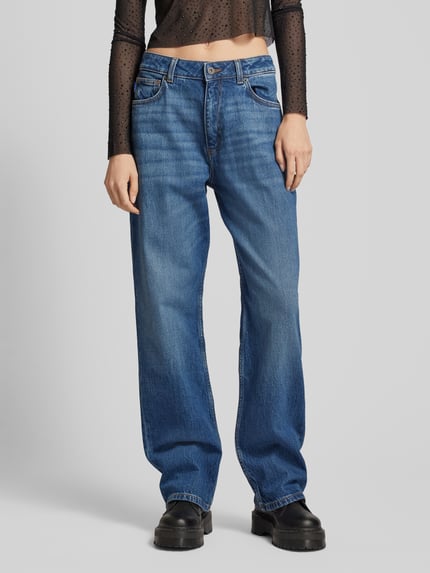 HUGO Blue Straight Fit Jeans Modell 'Elyah' Jeansblau 4