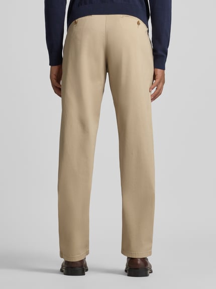 Christian Berg Men Regular Fit Chino mit französischen Eingrifftaschen Sand 5