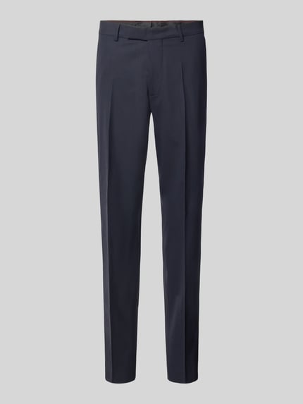 Straight Fit Hose mit Bügelfalten Modell 'Totti' Shop The Look MANNEQUINE