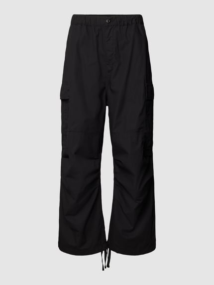 Carhartt Work In Progress Cargohose mit elastischem Bund Modell 'JET' Black 2