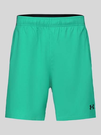 Under Armour Sportshorts mit elastischem Logobund Gruen 2