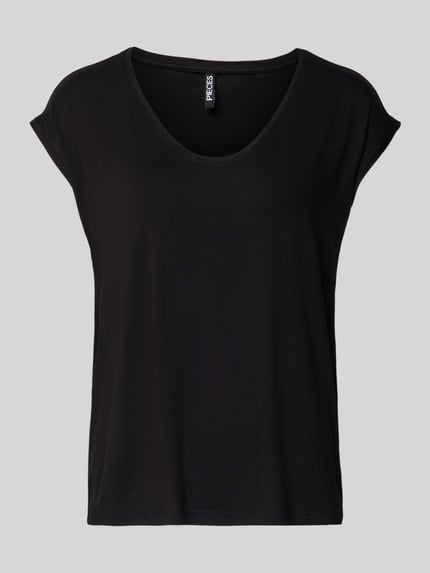 PIECES T-Shirt mit Stretch-Anteil Modell 'Billo' Black 2