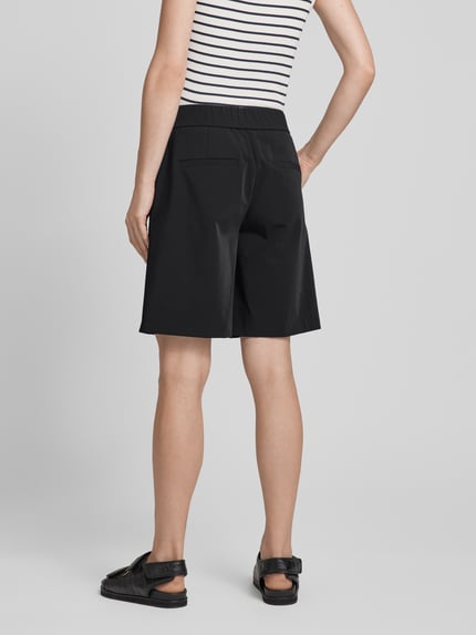 Raffaello Rossi Shorts in unifarbenem Design Modell 'Iska' Black 5