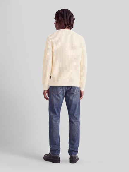 JACK & JONES Pullover mit Label-Detail Offwhite 5