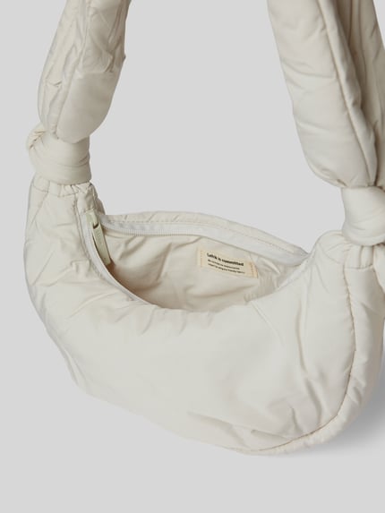Lefrik Handtasche mit Knotendetails Modell 'BIWA' Weiss 5