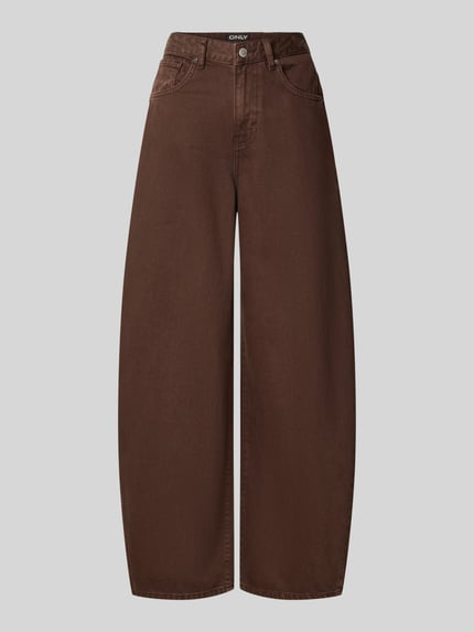 Barrel jeans van puur katoen model 'TAYLOR' Shop The Look MANNEQUINE