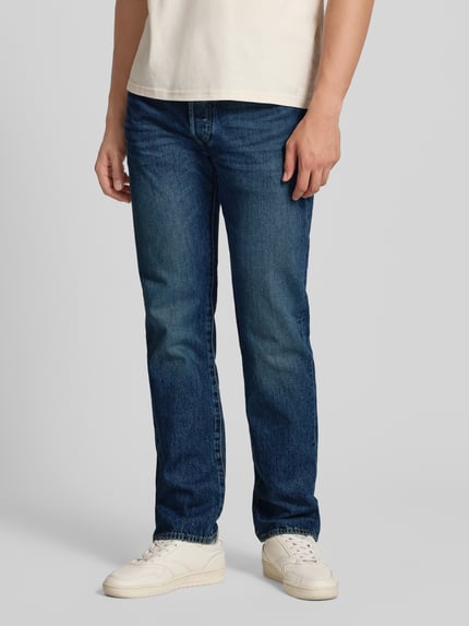 Levi's® Wide Leg Fit Jeans Modell '501®' Jeansblau 4