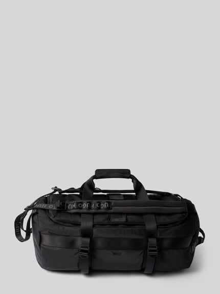 HUGO Torba weekendowa z paskami plecaka model 'AYDEN_HOLDALL' BLACK 2