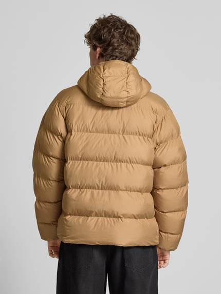 adidas Originals Regular Fit Steppjacke mit Logo-Stitching Modell 'Commercial' Mittelbraun 5