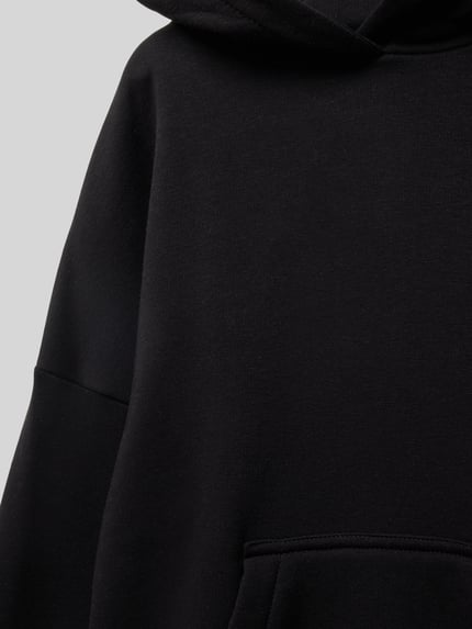 Cars Jeans Oversized hoodie met capuchon, model 'KELLY' Zwart - 2